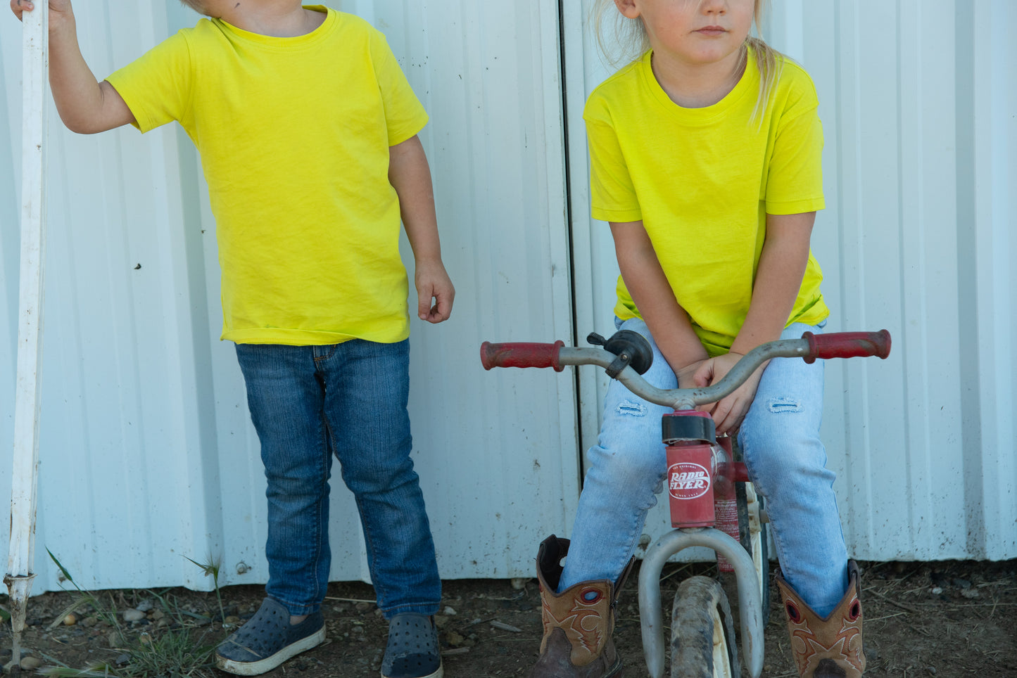 Kid’s High Vis Tee | Discounted Colour Sample