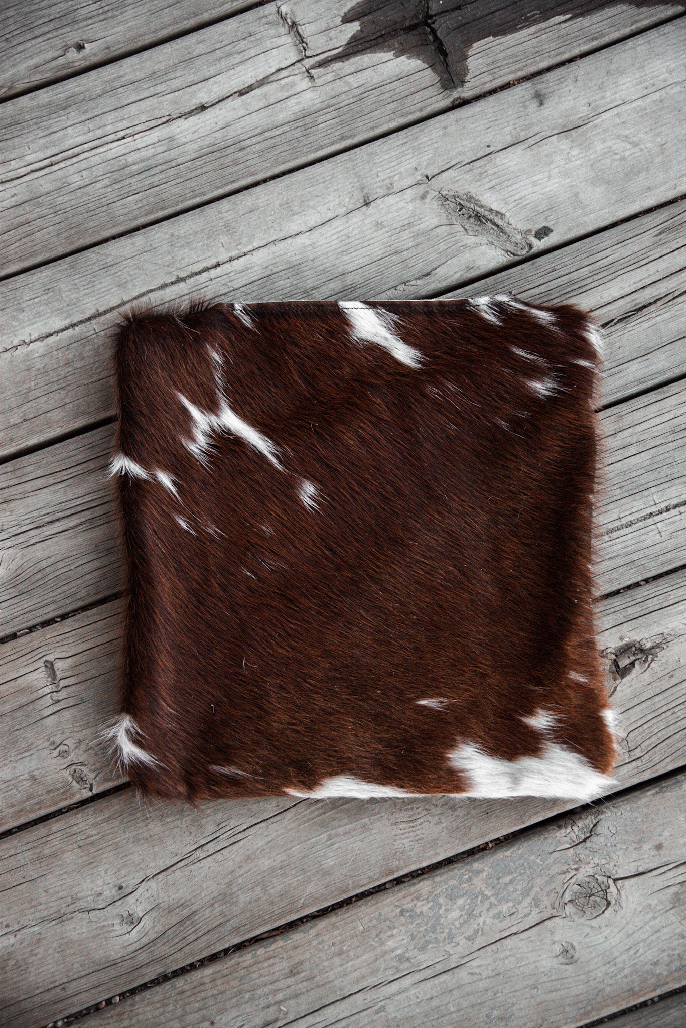 Cowhide Throw Pillow