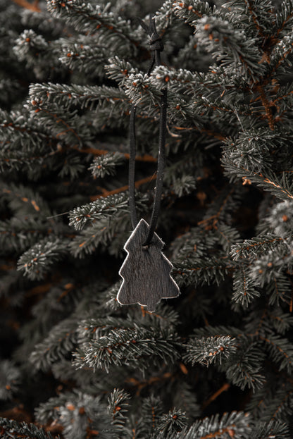 Cowhide Tree Ornament
