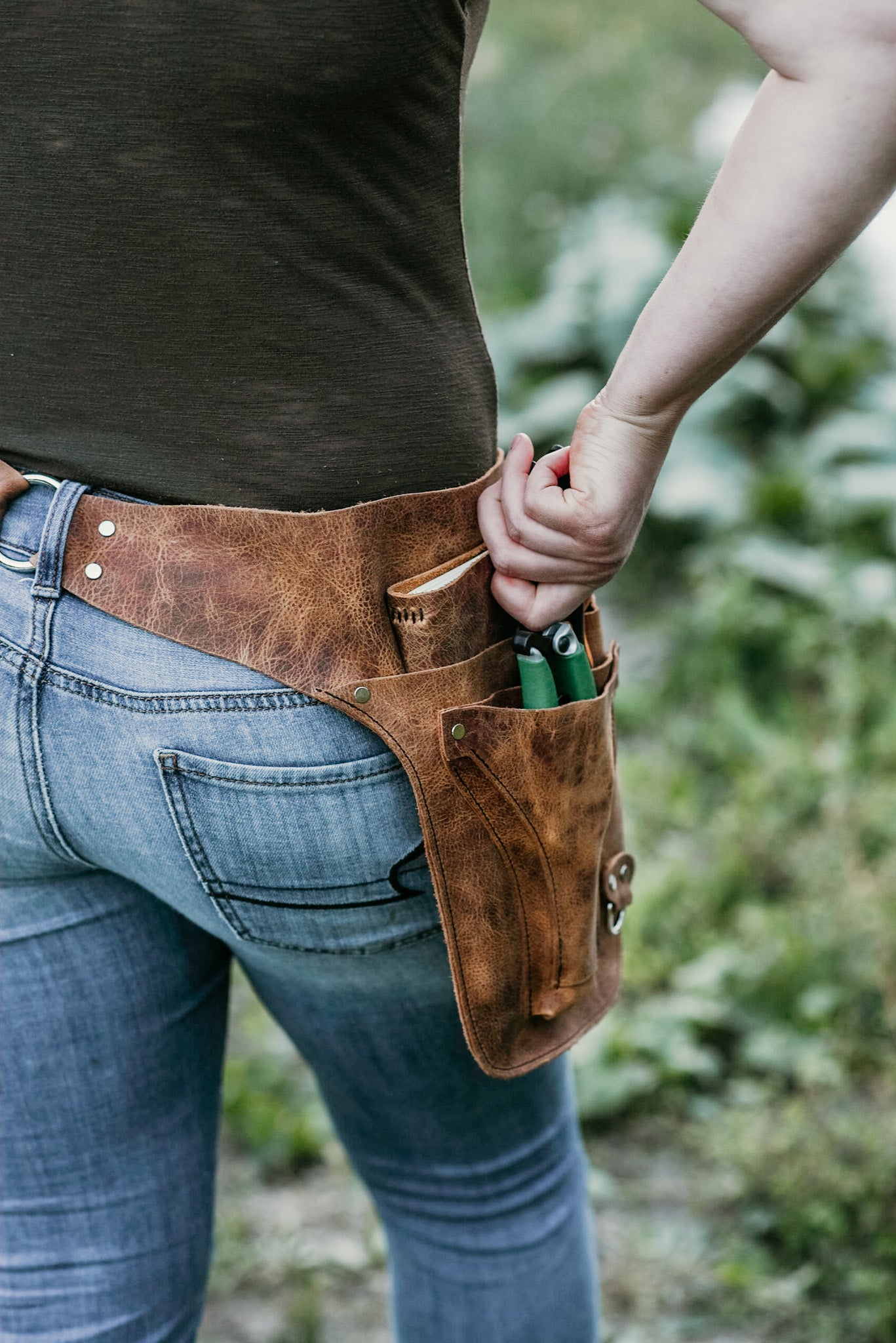 Flower & Garden Tool Belt Holster