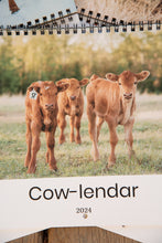 Load image into Gallery viewer, 2024 Cow Calendar

