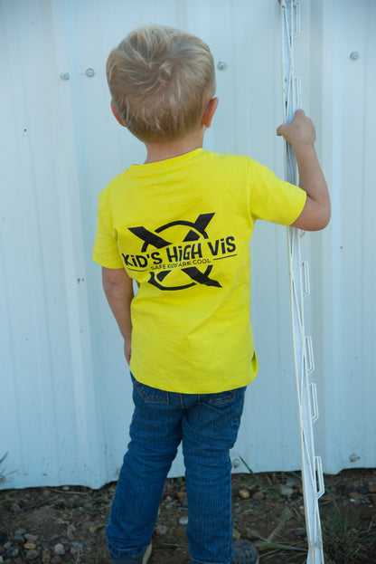Kid’s High Vis Tee | Discounted Colour Sample