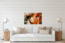 Load image into Gallery viewer, Nosy Cow - Canvas Print
