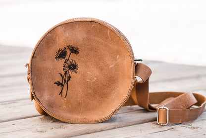 Floral Circle Purse