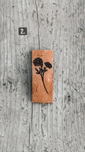 Load image into Gallery viewer, Floral Engraved Hair Clip
