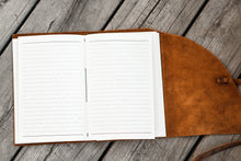 Load image into Gallery viewer, Rustic Brown Leather Journal
