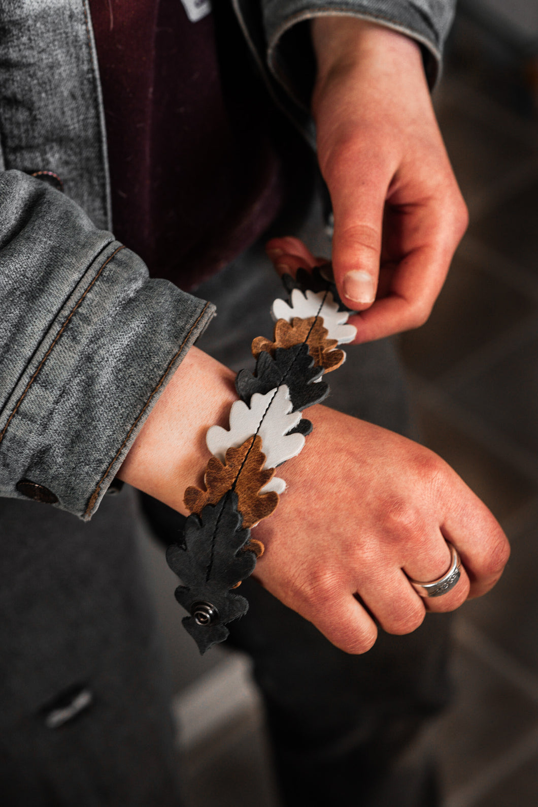 Oak Leaf Bracelet