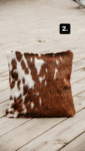 Load image into Gallery viewer, Cowhide Throw Pillow
