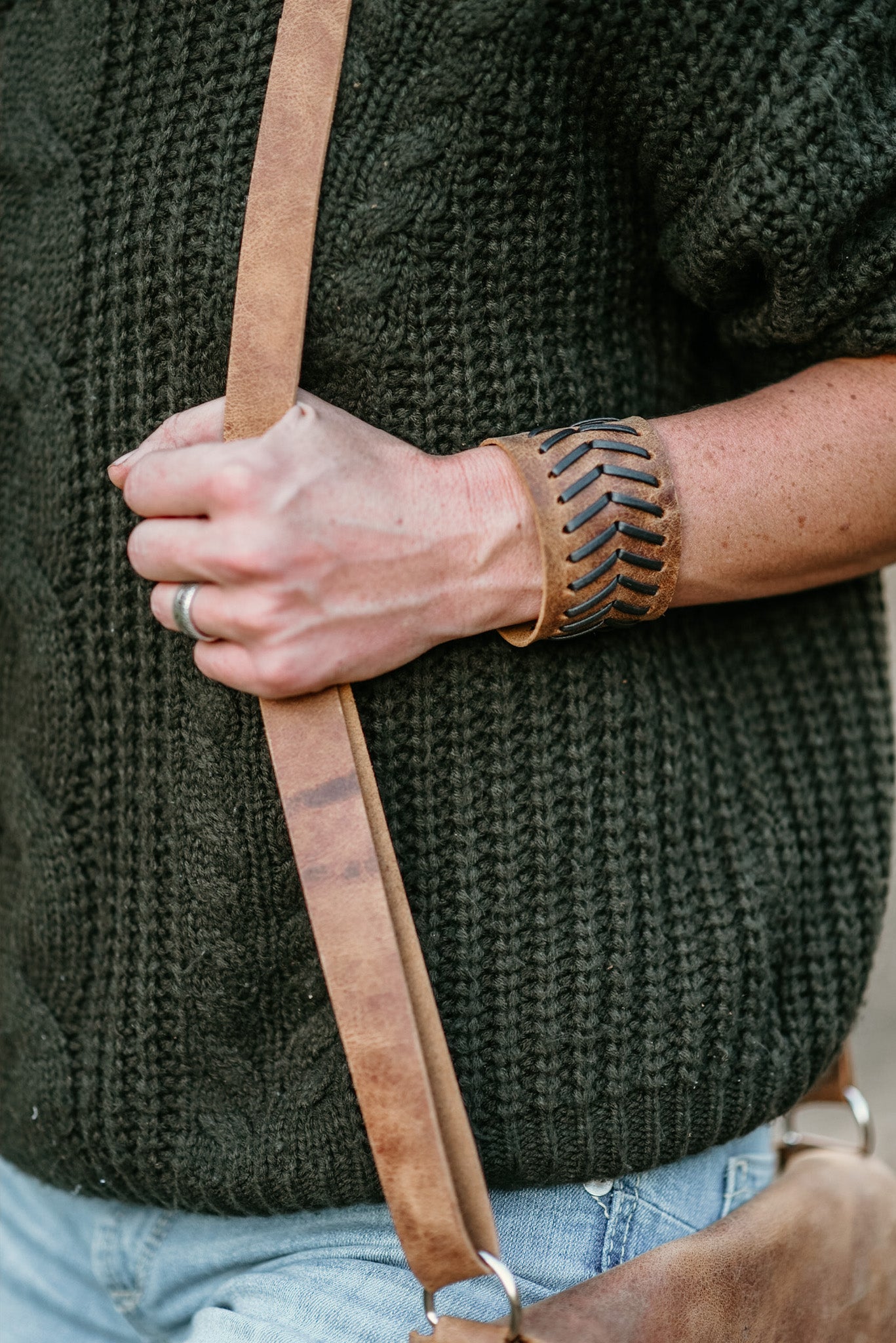 Raven Cuff Bracelet