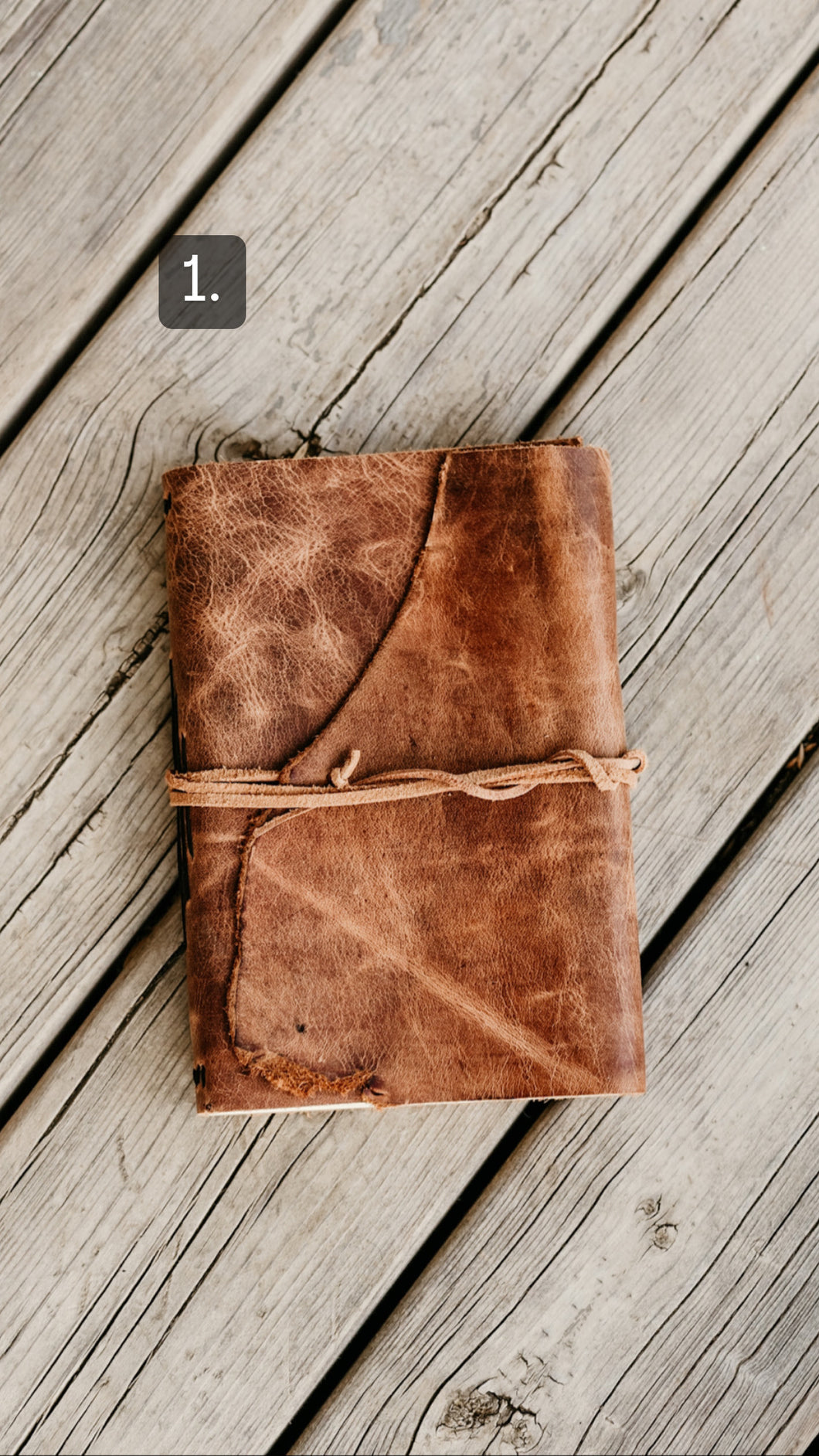 Rustic Brown Leather Journal